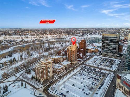 802-600 Princeton Way Sw, Calgary, AB - Outdoor With View