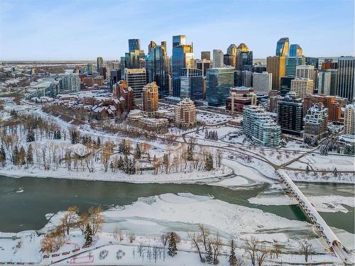 802-600 Princeton Way Sw, Calgary, AB - Outdoor With Body Of Water With View