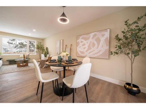 2111 Vista Crescent Ne, Calgary, AB - Indoor Photo Showing Dining Room