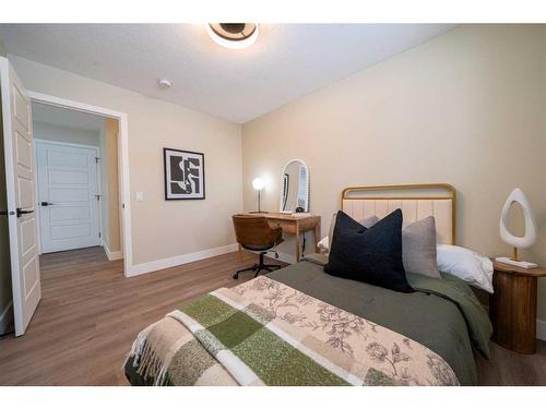 2111 Vista Crescent Ne, Calgary, AB - Indoor Photo Showing Bedroom