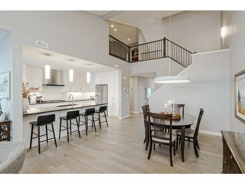 51 Quarry Common Se, Calgary, AB - Indoor Photo Showing Dining Room