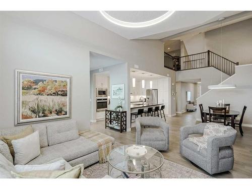 51 Quarry Common Se, Calgary, AB - Indoor Photo Showing Living Room