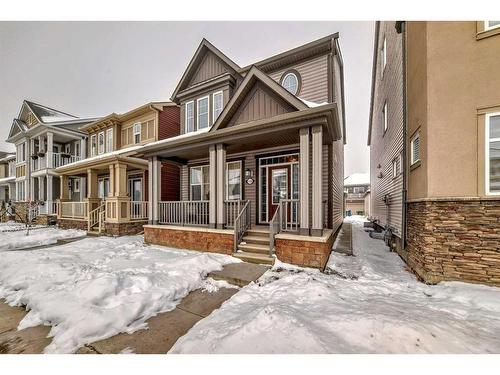 118 Cityscape Terrace Ne, Calgary, AB - Outdoor With Deck Patio Veranda With Facade