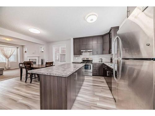 118 Cityscape Terrace Ne, Calgary, AB - Indoor Photo Showing Kitchen With Stainless Steel Kitchen With Upgraded Kitchen