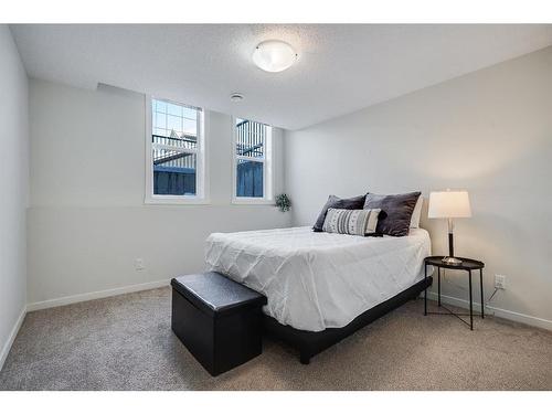 343 Cranbrook Square Se, Calgary, AB - Indoor Photo Showing Bedroom