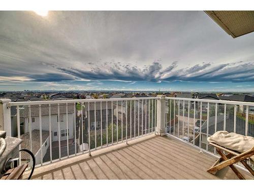 6413-155 Skyview Ranch Way Ne, Calgary, AB - Outdoor With Balcony With View With Exterior