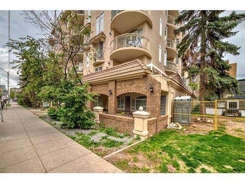 408-1315 12 Avenue Sw, Calgary, AB - Outdoor With Balcony