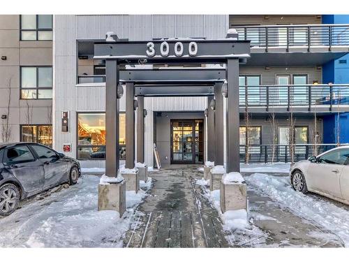 3108-350 Livingston Common Ne, Calgary, AB -  With Facade