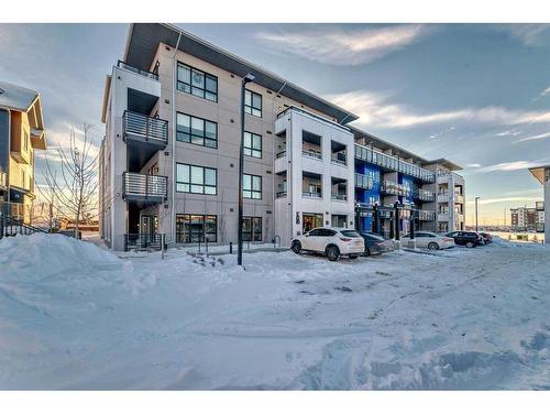 3108-350 Livingston Common Ne, Calgary, AB - Outdoor With Facade