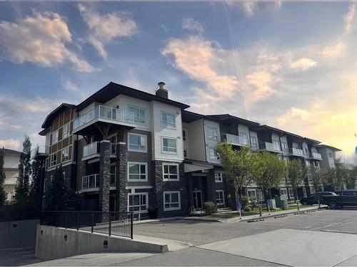 1411-240 Skyview Ranch Road Ne, Calgary, AB - Outdoor With Balcony With Facade