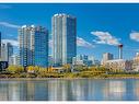 906-510 6 Avenue Se, Calgary, AB  - Outdoor With Body Of Water With Facade With View 