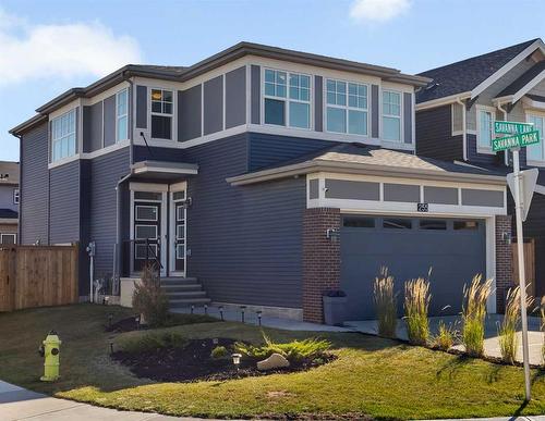 255 Savanna Lane Ne, Calgary, AB - Outdoor With Facade