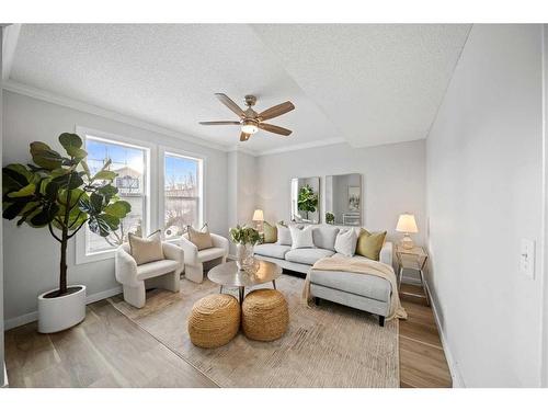 449 Country Hills Place Nw, Calgary, AB - Indoor Photo Showing Living Room