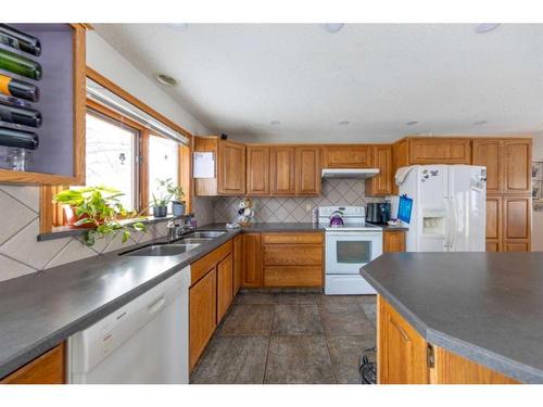 3801 57A Avenue, Lloydminster, AB - Indoor Photo Showing Kitchen With Double Sink