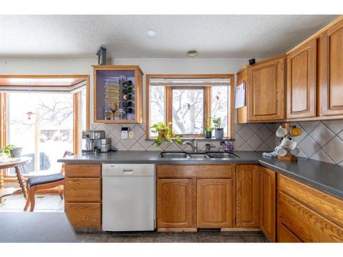 3801 57A Avenue, Lloydminster, AB - Indoor Photo Showing Kitchen With Double Sink