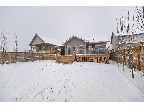 1022 Carriage Lane Drive, Carstairs, AB - Outdoor With Deck Patio Veranda