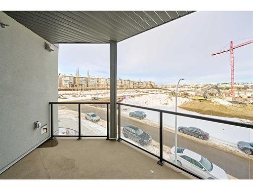 307-205 Spring Creek Common Sw, Calgary, AB - Outdoor With Balcony With View With Exterior