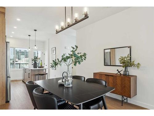 309-265 Sage Hill Rise Nw, Calgary, AB - Indoor Photo Showing Dining Room