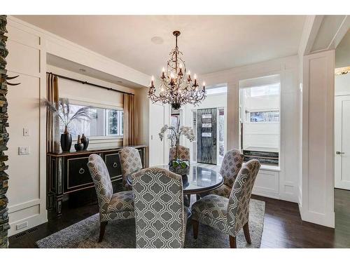 12 Discovery Valley Cove Sw, Calgary, AB - Indoor Photo Showing Dining Room