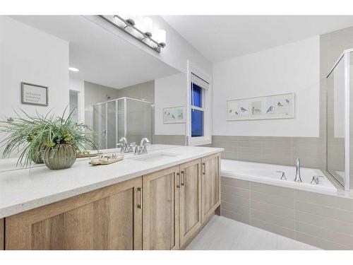 907 Langholm Drive Se, Airdrie, AB - Indoor Photo Showing Bathroom