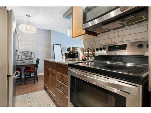 205-507 57 Avenue Sw, Calgary, AB - Indoor Photo Showing Kitchen