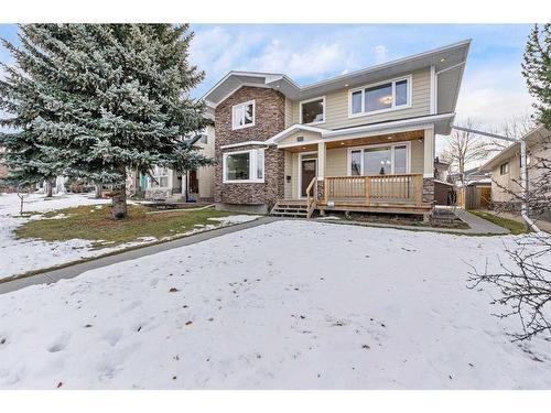 2035 37 Avenue Sw, Calgary, AB - Outdoor With Deck Patio Veranda With Facade