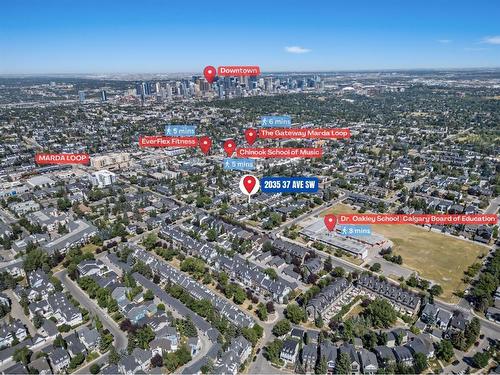 2035 37 Avenue Sw, Calgary, AB - Outdoor With View