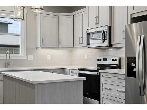 109 Skyview Parade Ne, Calgary, AB - Indoor Photo Showing Kitchen With Upgraded Kitchen