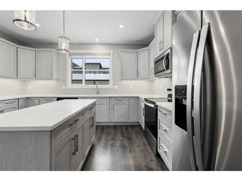 109 Skyview Parade Ne, Calgary, AB - Indoor Photo Showing Kitchen With Upgraded Kitchen