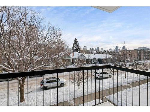 305-824 4 Avenue Nw, Calgary, AB - Outdoor With Balcony