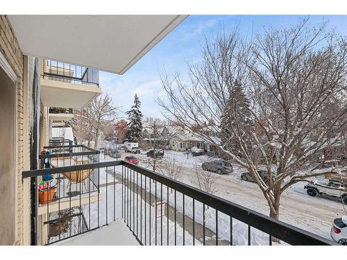 305-824 4 Avenue Nw, Calgary, AB - Outdoor With Balcony