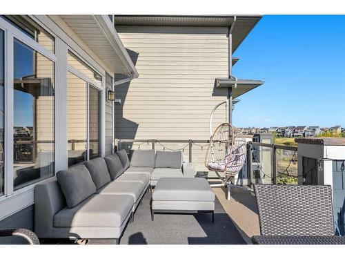 144 Marquis View Se, Calgary, AB - Outdoor With Deck Patio Veranda With Exterior