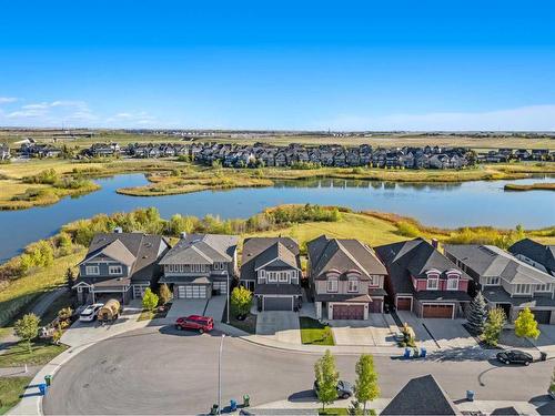 144 Marquis View Se, Calgary, AB - Outdoor With Body Of Water With View