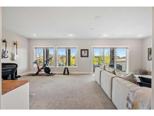 144 Marquis View Se, Calgary, AB - Indoor Photo Showing Living Room