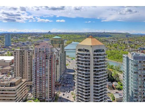 3201-930 6 Avenue Sw, Calgary, AB - Outdoor With View