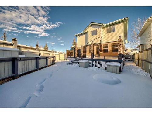 114 Bow Ridge Crescent, Cochrane, AB - Outdoor With Deck Patio Veranda