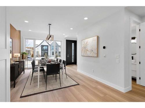 1930 27 Street Sw, Calgary, AB - Indoor Photo Showing Dining Room