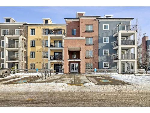 1402-99 Copperstone Park Se, Calgary, AB - Outdoor With Facade