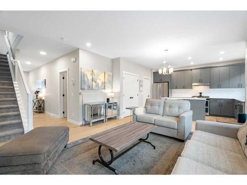 277 Ambleside Avenue Nw, Calgary, AB - Indoor Photo Showing Living Room