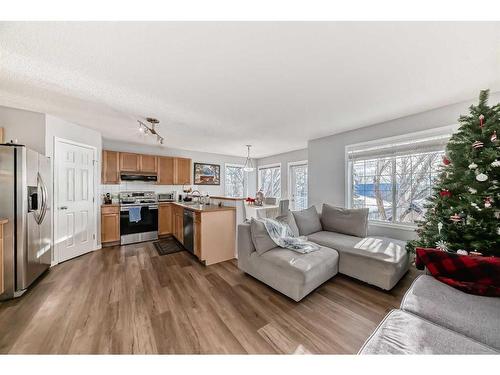 126 Hidden Creek Rise Nw, Calgary, AB - Indoor Photo Showing Kitchen With Stainless Steel Kitchen