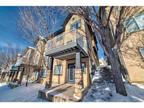 126 Hidden Creek Rise Nw, Calgary, AB - Outdoor With Balcony