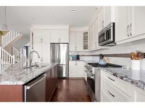 247 Valley Pointe Way Nw, Calgary, AB - Indoor Photo Showing Kitchen With Stainless Steel Kitchen With Upgraded Kitchen