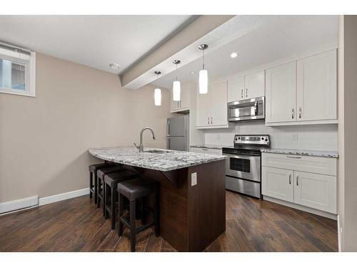 247 Valley Pointe Way Nw, Calgary, AB - Indoor Photo Showing Kitchen With Stainless Steel Kitchen With Upgraded Kitchen