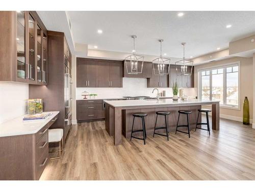 2467-2330 Fish Creek Boulevard Sw, Calgary, AB - Indoor Photo Showing Kitchen With Upgraded Kitchen