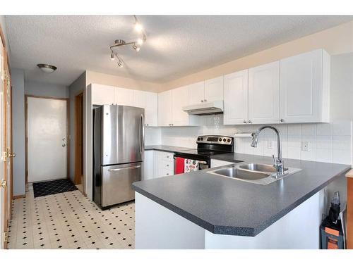 20 Douglas Glen Crescent Se, Calgary, AB - Indoor Photo Showing Kitchen With Stainless Steel Kitchen With Double Sink