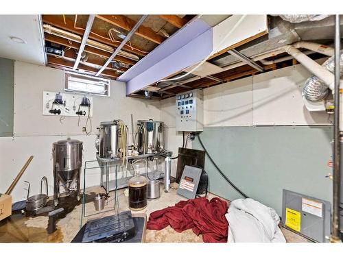 1612 Radisson Drive Se, Calgary, AB - Indoor Photo Showing Basement