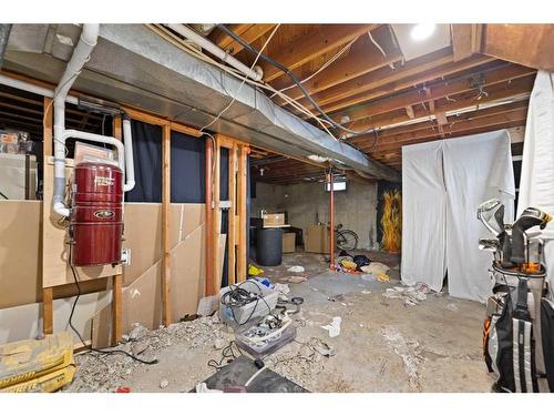 1612 Radisson Drive Se, Calgary, AB - Indoor Photo Showing Basement