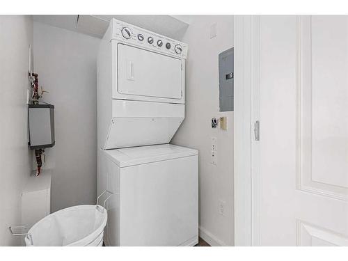 305-141 Mountain Street, Cochrane, AB - Indoor Photo Showing Laundry Room