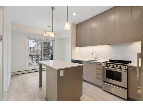 1222-76 Cornerstone Passage Ne, Calgary, AB - Indoor Photo Showing Kitchen With Upgraded Kitchen