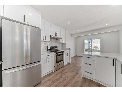 80 Saddleback Way Ne, Calgary, AB - Indoor Photo Showing Kitchen With Upgraded Kitchen